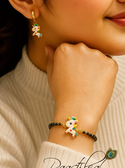 24KT Gold plated Unicorn Nazariya