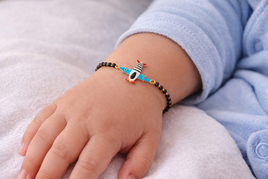 24KT Gold plated Aeroplane Nazariya