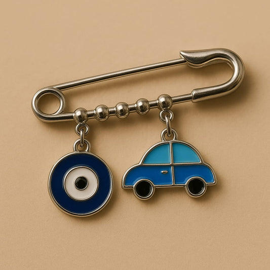 Evileye and car brooch